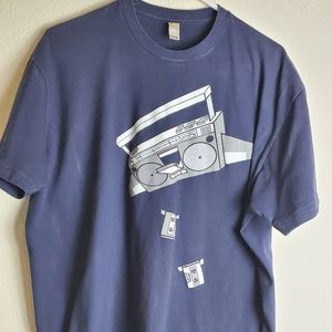 Woot! Funny Casette T-shirt